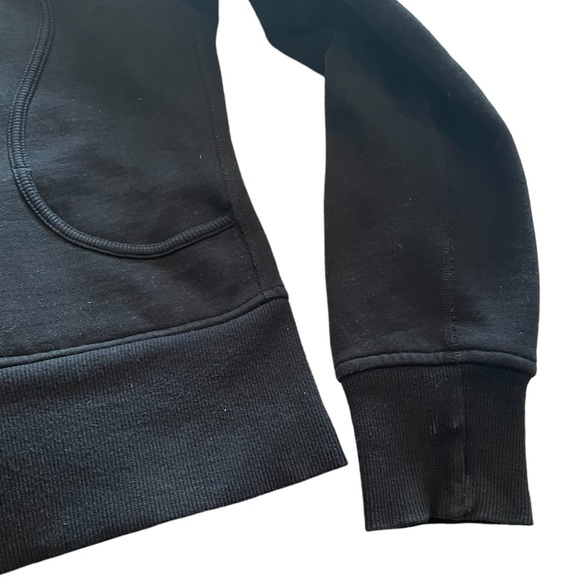 Lululemon zip up sweater Black size 10 - Picture 4 of 9